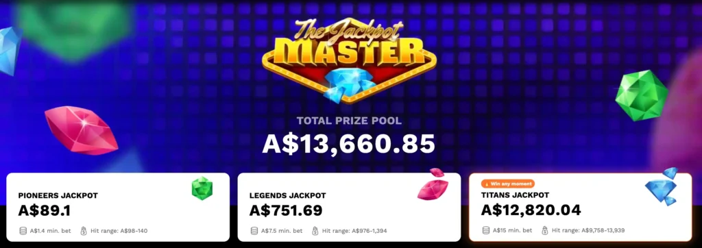 levelup jackpots