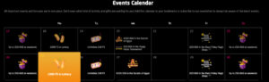 stay casino event calendar