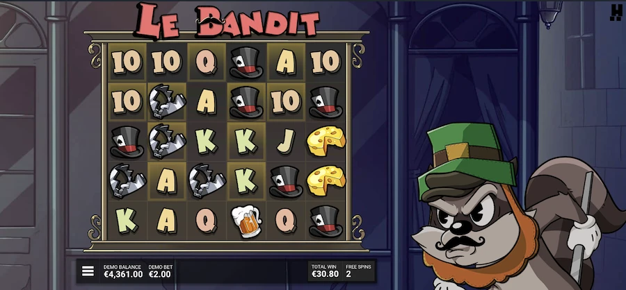 le bandit slot review