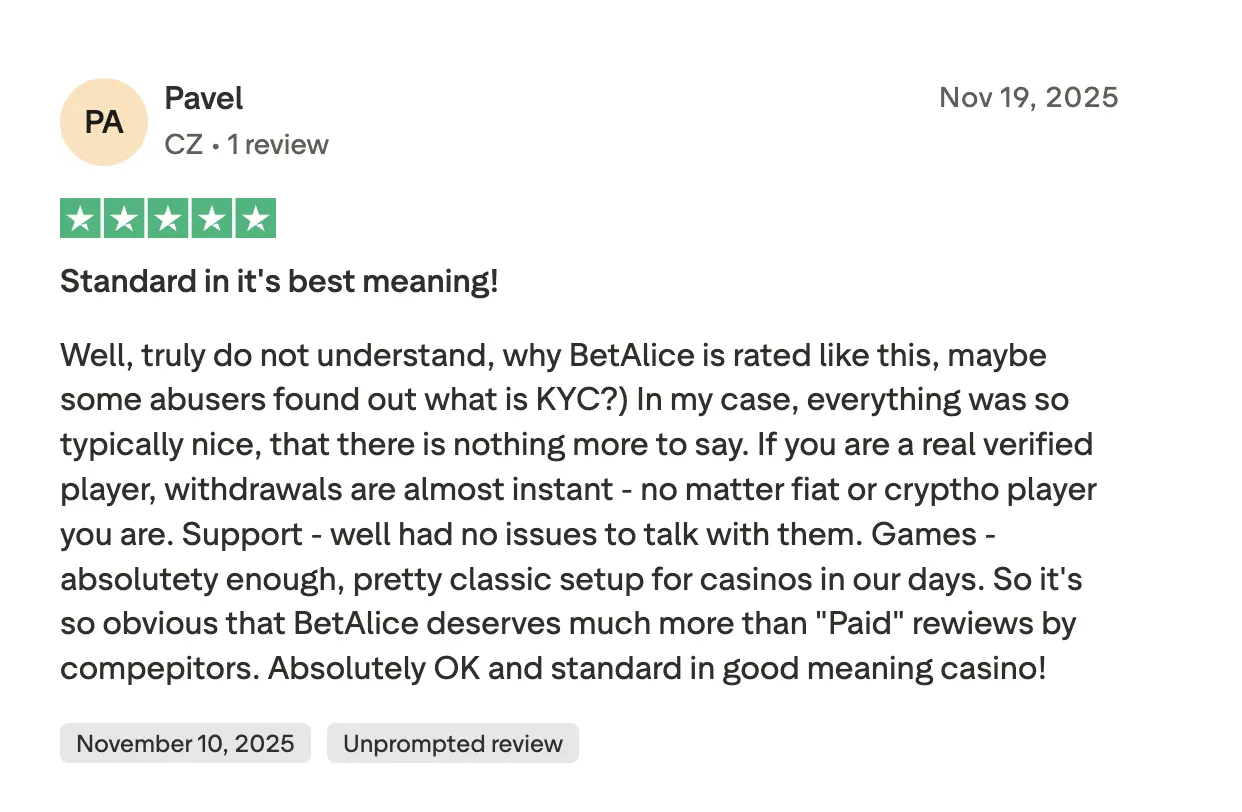 betalice review