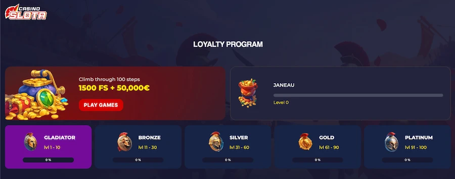 slota casino vip