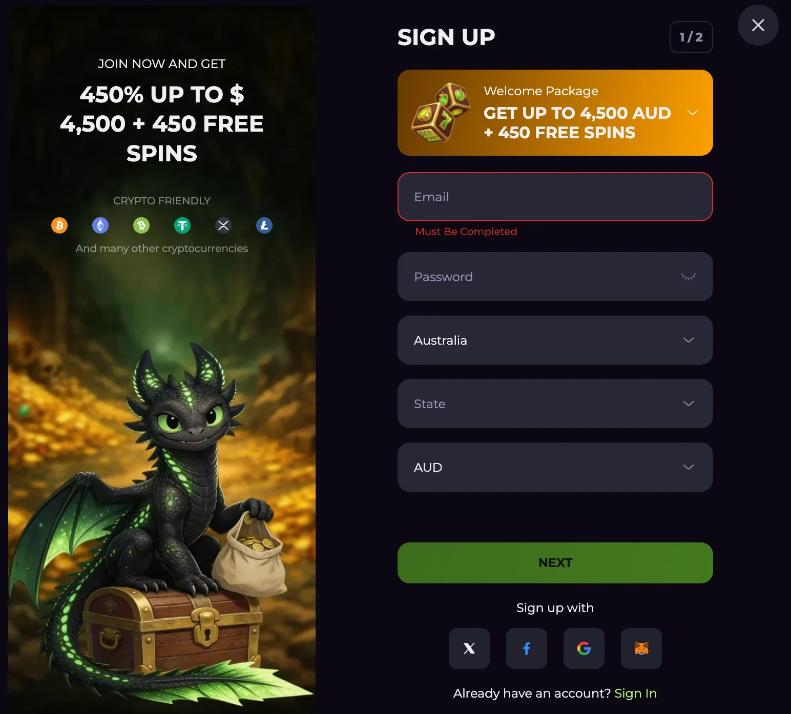 drakaris registration