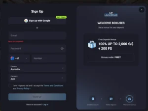 slotlounge registration