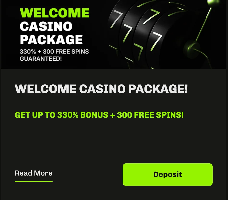 velobet casino package