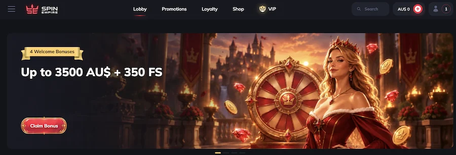 spin empire casino au