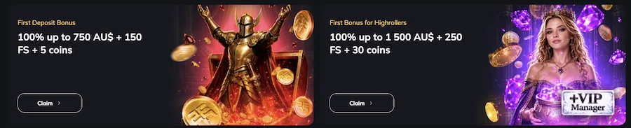 spin empire welcome bonus